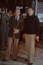 Franco Nappo con i colleghi durante un evento aziendale.